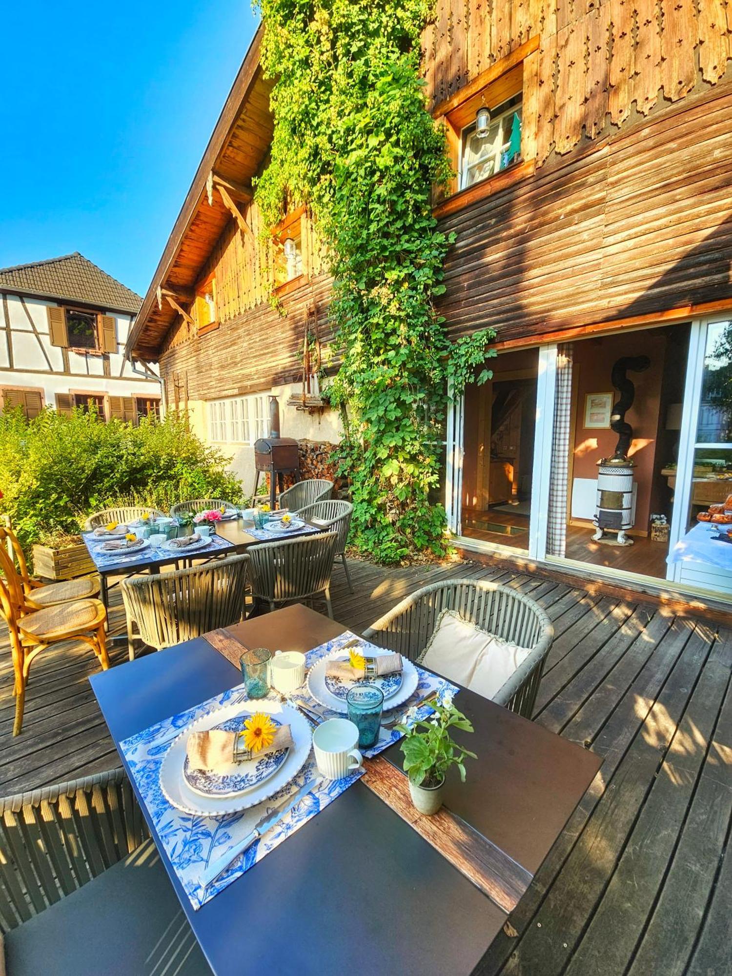 La Grange Du Couvent B&B Ribeauvillé Dış mekan fotoğraf